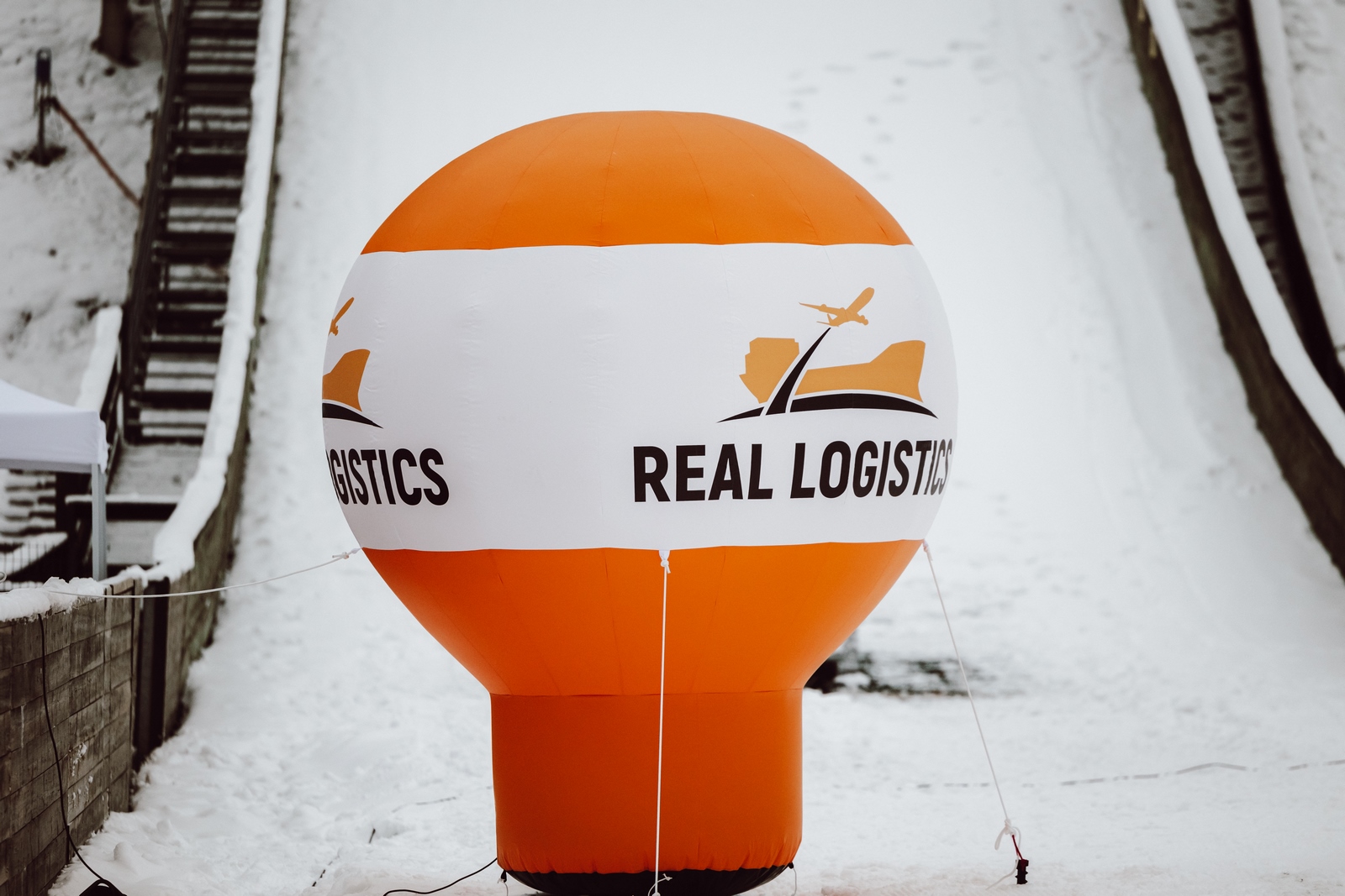 Real logistics cup w Szczyrku balon