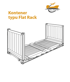 Kontener typu Flat Rack